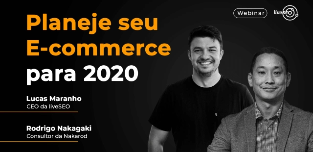 Imagem de capa do webinar "Planeje seu E-commerce para 2020"