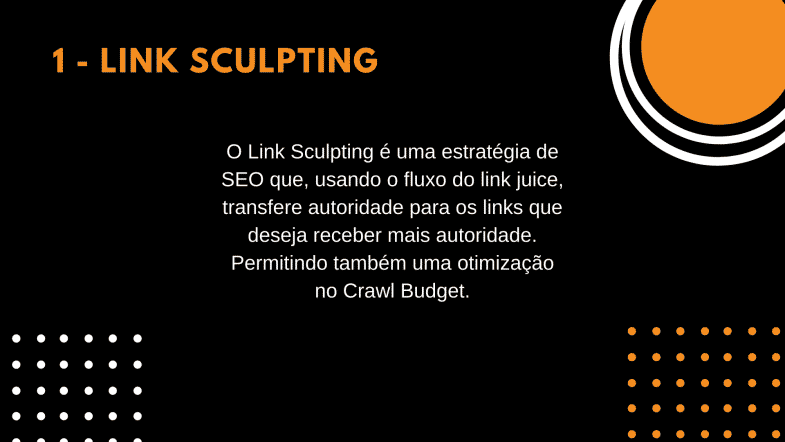 signfiicado de Link Sculpting para otimizar plataforma tray