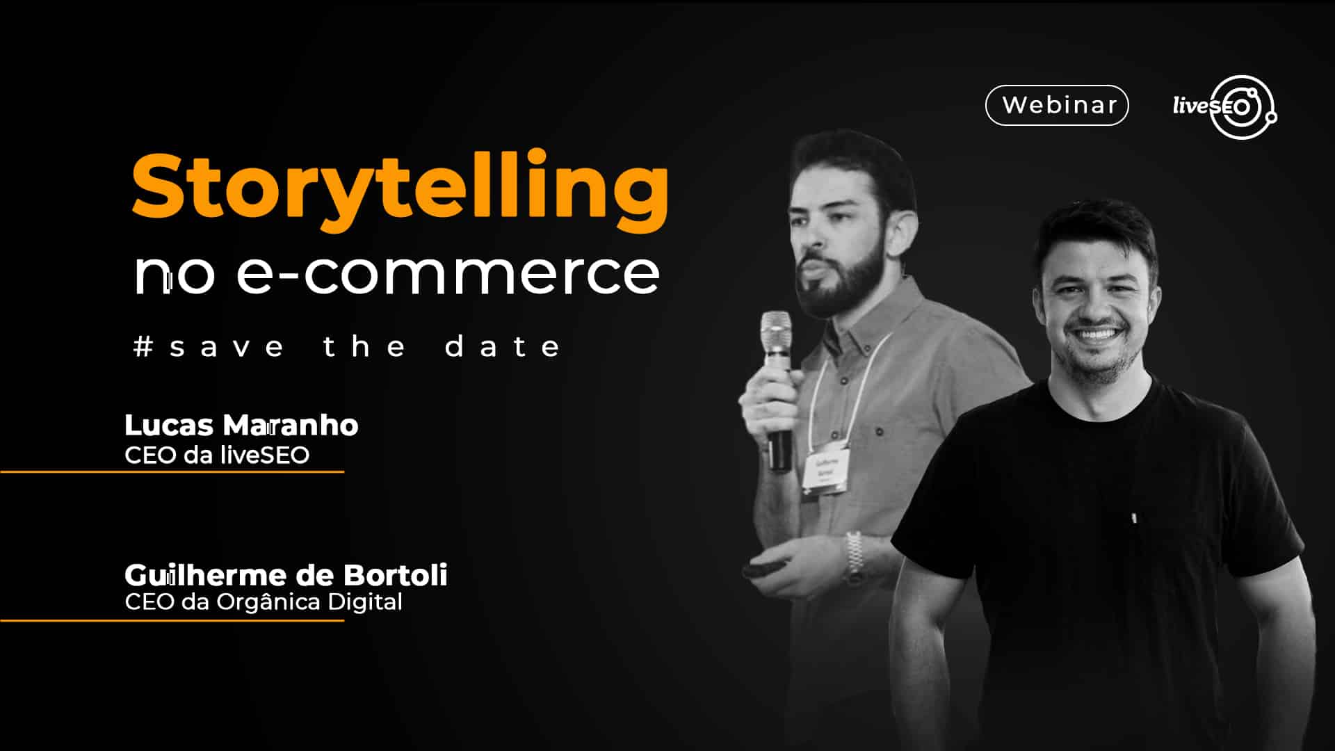 Capa do webinar "storytelling no e-commerce"