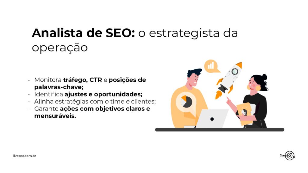 Analista de SEO: estratégia, monitoramento e otimização