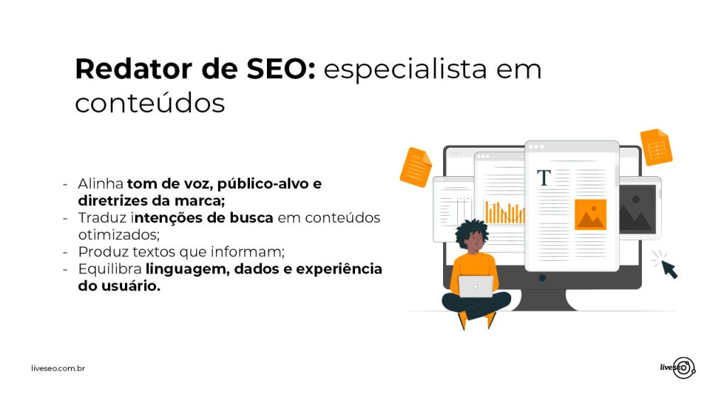 Imagem sobre redação de SEO e criação de conteúdo