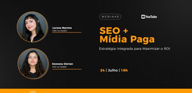 Webinar SEO e mídia paga
