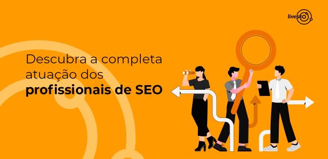 Profissionais de SEO em ação, explorando estratégias